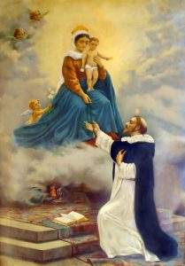 pelo esculpir triunfante Nuestra Señora del Rosario - Virgen Santa Maria