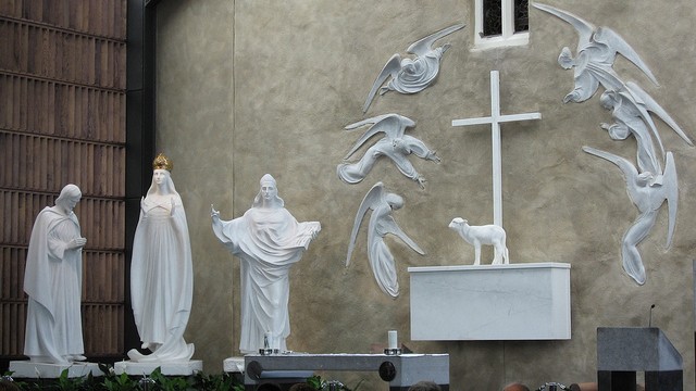 Nuestra Señora de Knock - Virgen Santa Maria Altar-Knock
