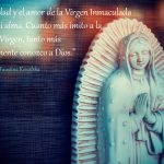 La humildad y el amor de la Virgen Inmaculada penetró mi alma