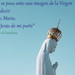 Te saludo, María