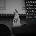 ¡Oh, María Inmaculada, disipas las tinieblas!