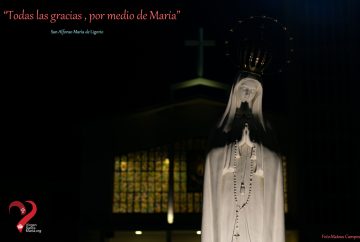 Todas las gracias, por medio de María. San Alfonso María de Ligorio